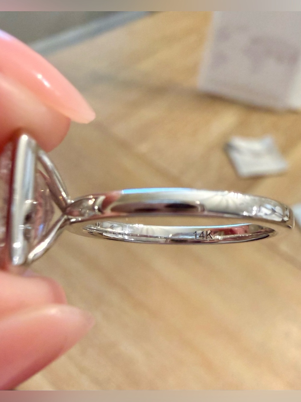 IGI 2.05ct Radiant Diamond Engagement Ring - Picture 3 of 7